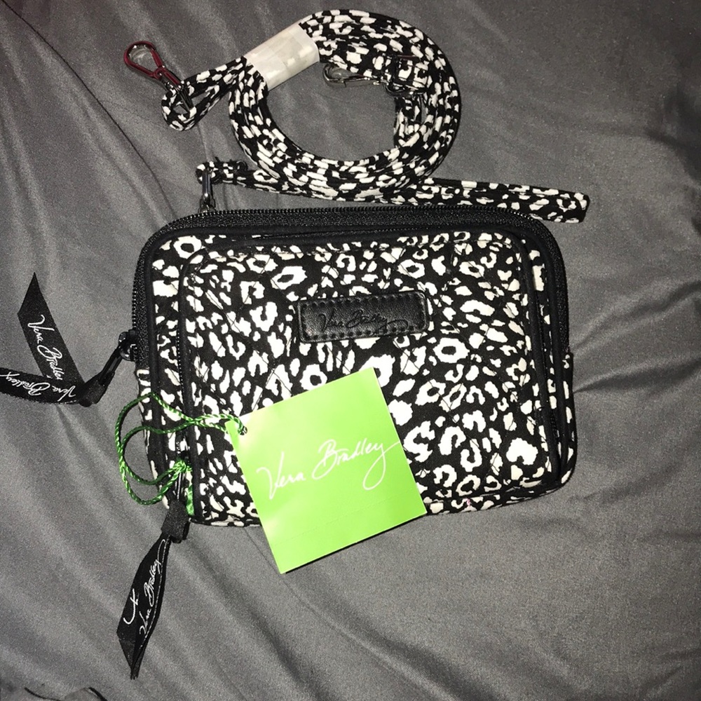 Vera Bradley on the square wristlet camocat